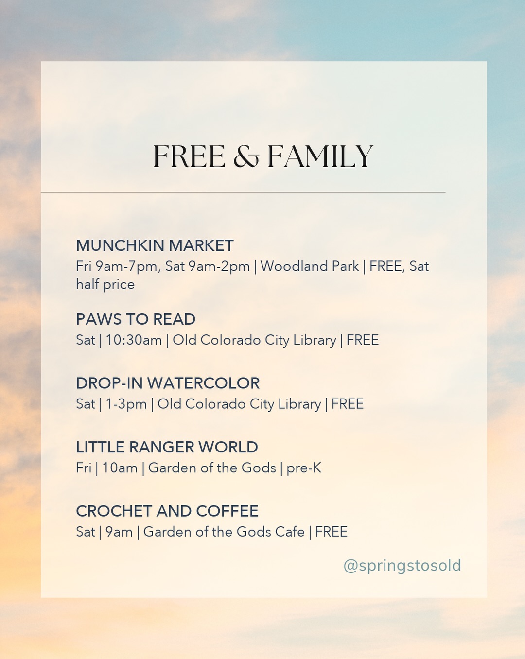 Big weekend coming in Colorado Springs, and a lot of it is free!, photo 11