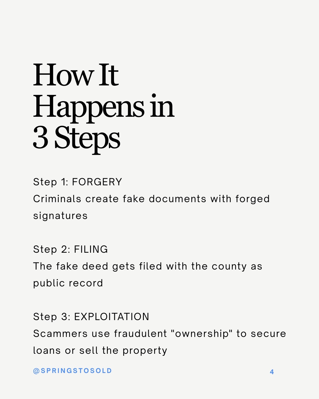 Did you know someone can forge a fake deed to YOUR house, file it with the county, and…, photo 4