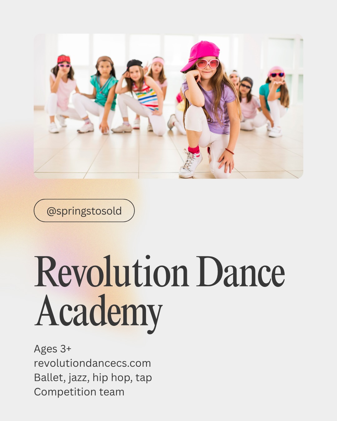 Fall is when Colorado Springs dance studios fill up, so if your kid has been asking,…, photo 3