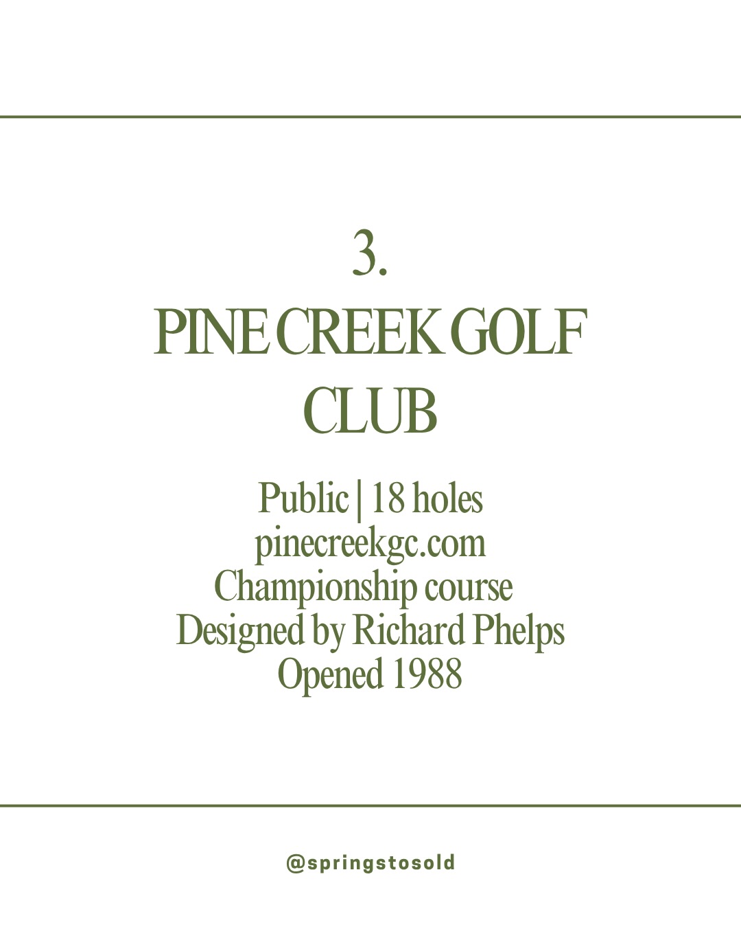 Colorado Springs golf hits different., photo 4