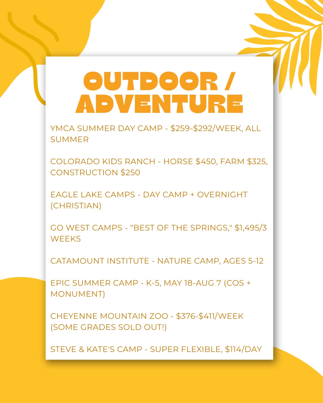 Still piecing together summer camps for the kids?, photo 3