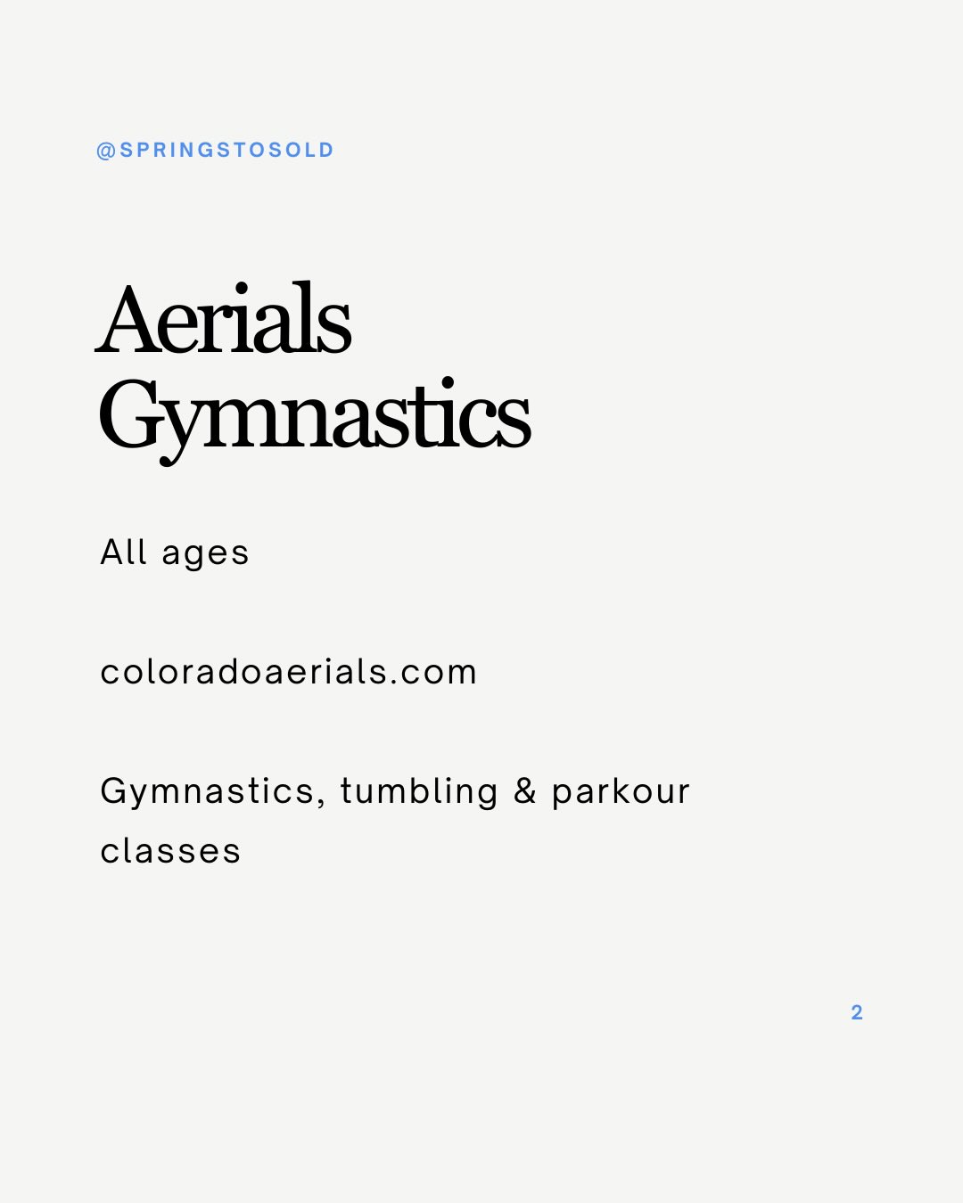Gymnastics builds strength, coordination, and confidence - and Colorado Springs has some…, photo 2