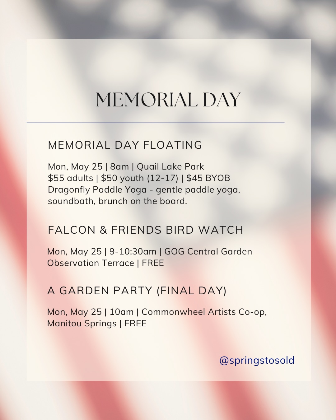 Memorial Day weekend in Colorado Springs and the Pikes Peak region!, photo 8
