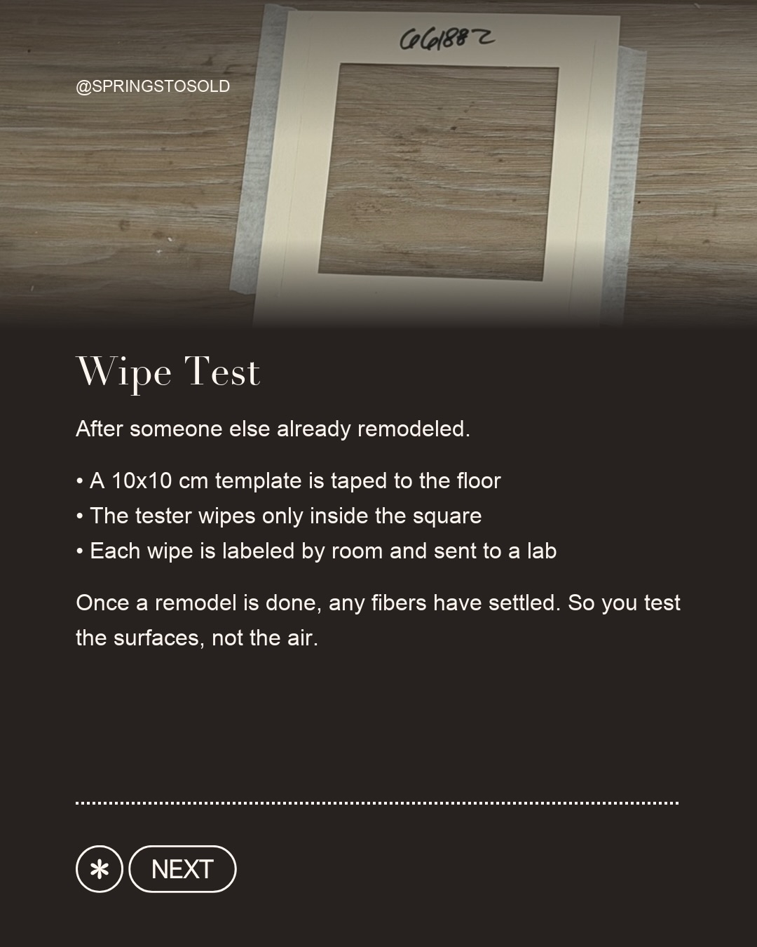 There are 3 different types of asbestos tests., photo 5