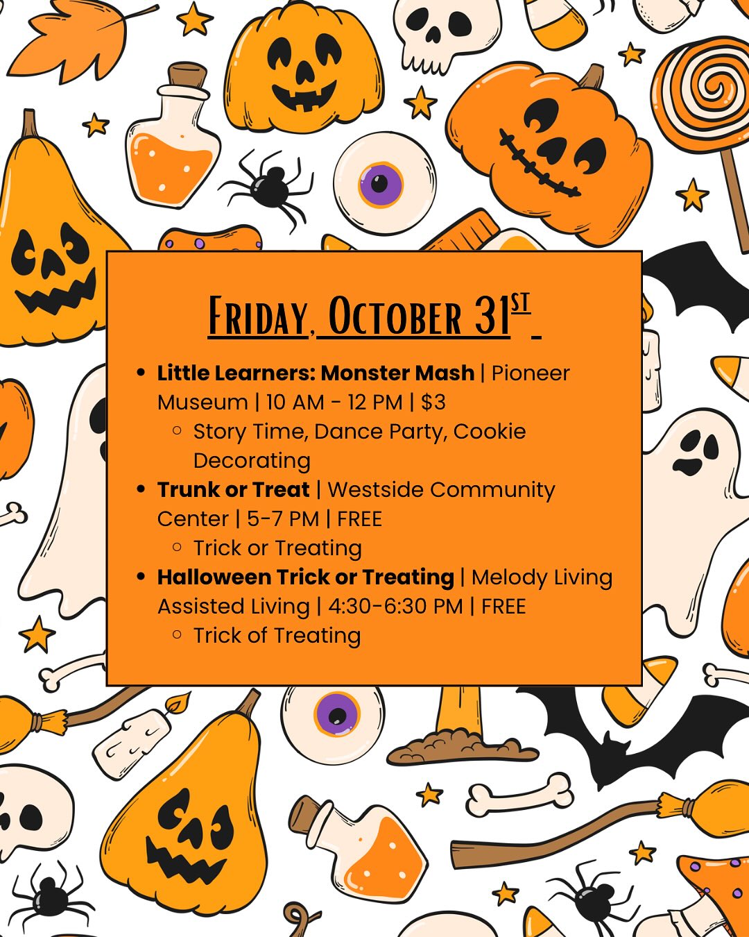 Costumes, treats, and fun filled events around Colorado Springs between now and Halloween!, photo 5