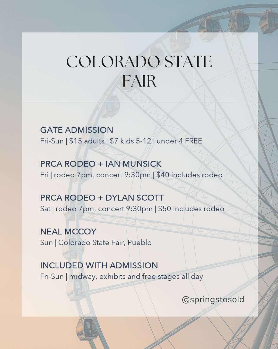 The Colorado State Fair opens Friday down in Pueblo., photo 3