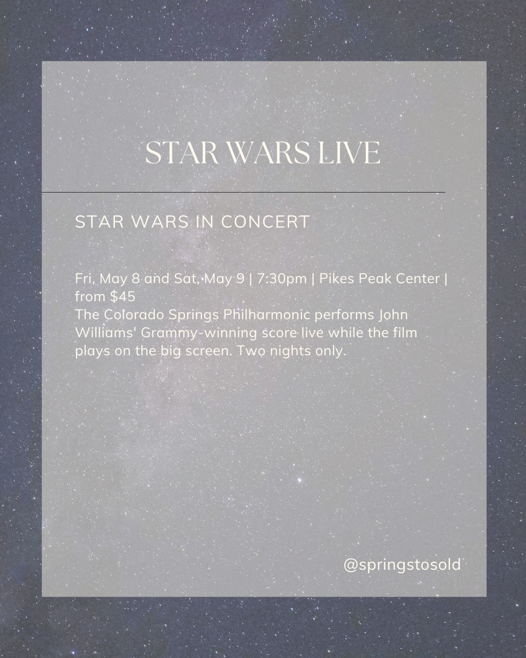 A galactic weekend of things to do is coming to Colorado Springs and the Pikes Peak…, photo 2
