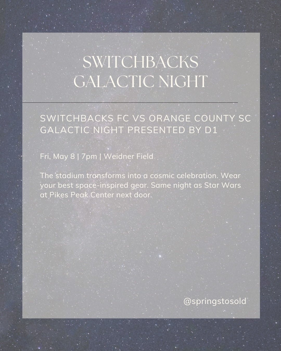 A galactic weekend of things to do is coming to Colorado Springs and the Pikes Peak…, photo 3
