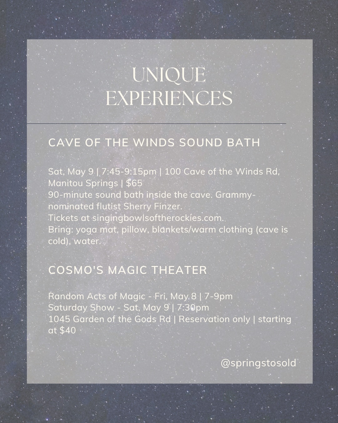 A galactic weekend of things to do is coming to Colorado Springs and the Pikes Peak…, photo 7