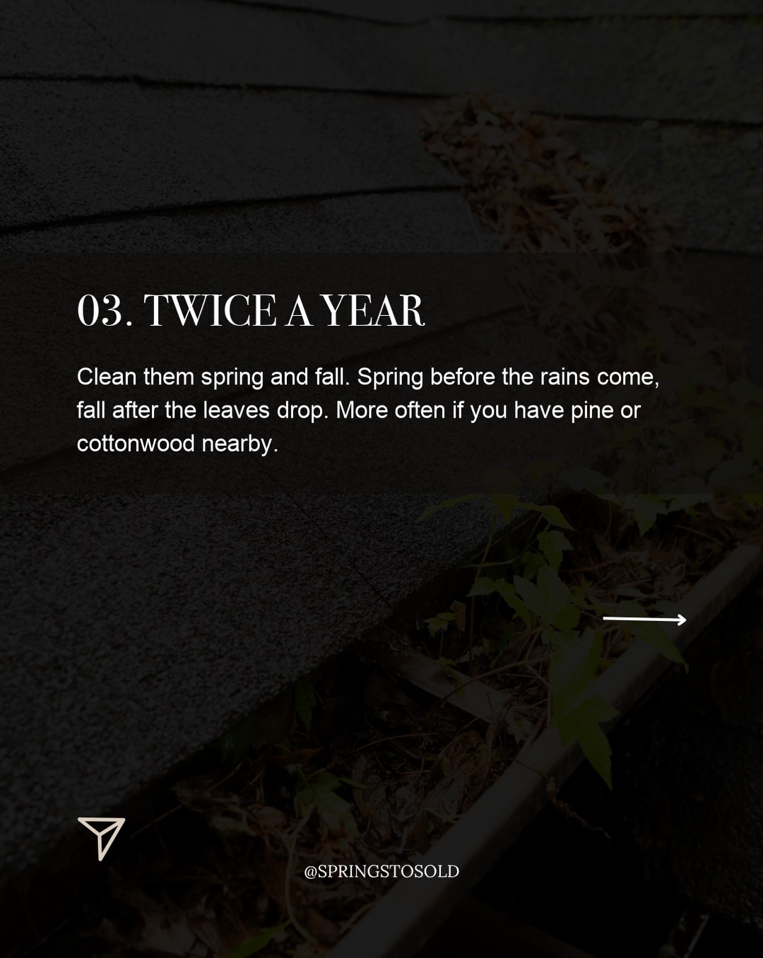 It’s been raining and snow will come before we know it, which means your gutters are…, photo 4