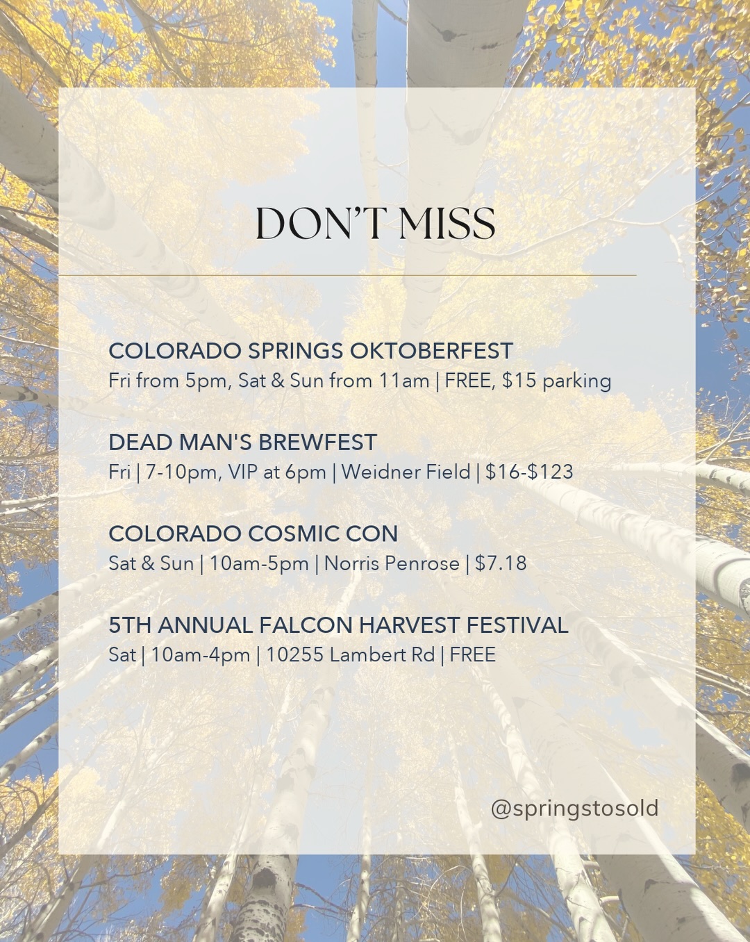 Oktoberfest weekend in Colorado Springs, and we’ve got four of them!, photo 2
